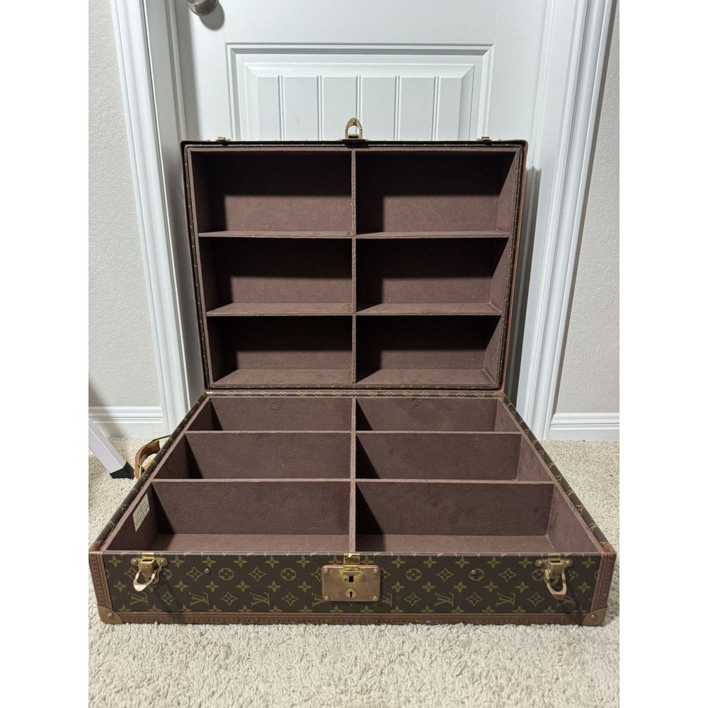 EUC Rare Vintage Louis Vuitton 1960’s Gemine Shoe Trunk